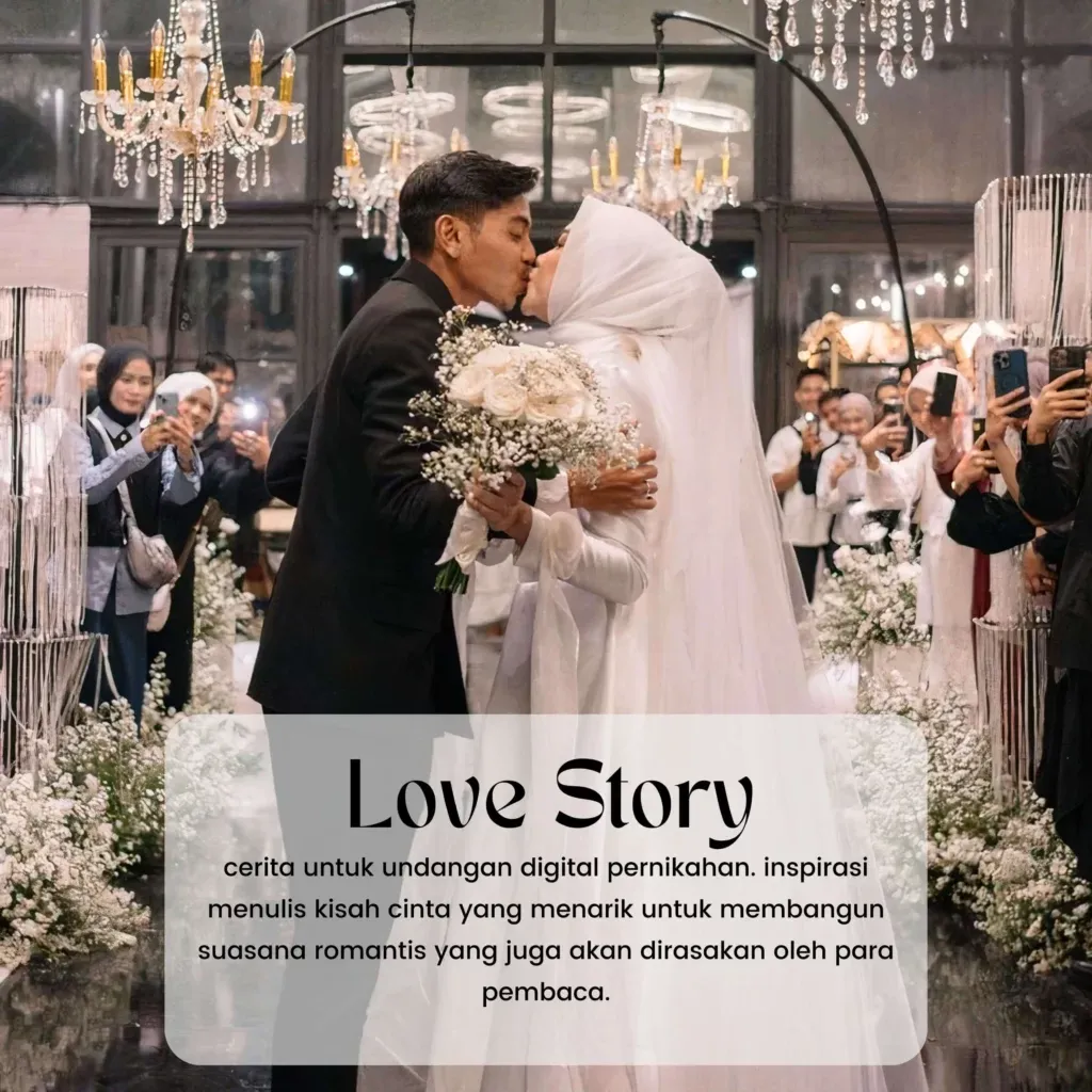 5 Contoh Love Story Undangan Digital