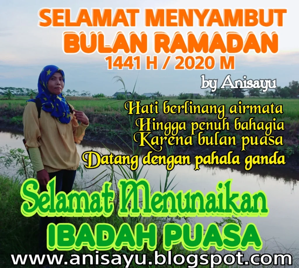 Bagaimana mempublikasikan sastra puisi bulan puasa?