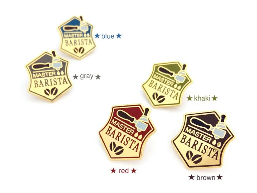 Barista Pin Badge - Etsy