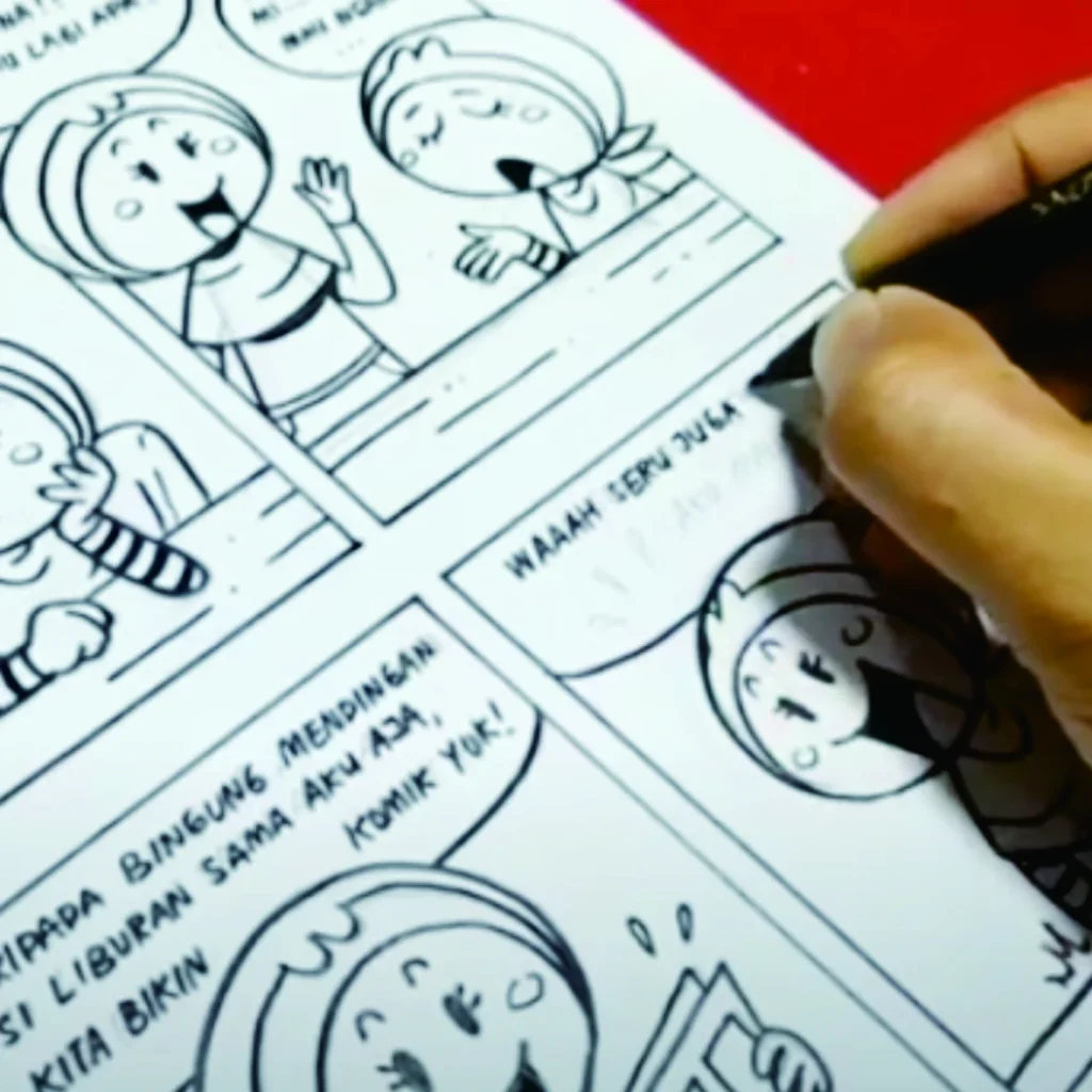 Cara Membuat Komik Takbiran Horor yang Memikat