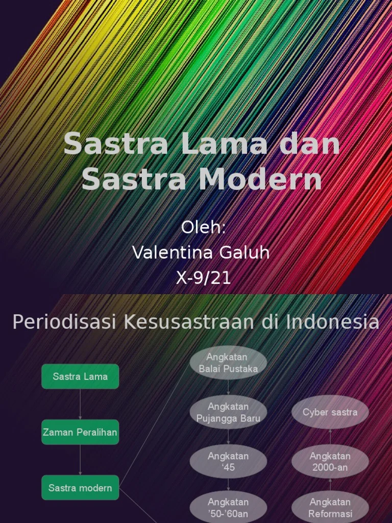 Contoh Karya Sastra Modern - 52+ Koleksi Gambar