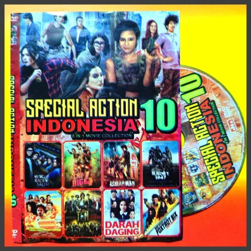 Jual Kaset Film Indonesia Koleksi Action Campuran Vol. 10 Pilihan