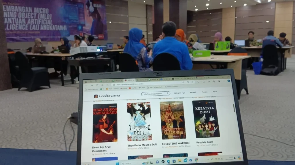 Membaca Novel Online, Caraku Memanfaatkan Waktu Luang kala Mengajar
