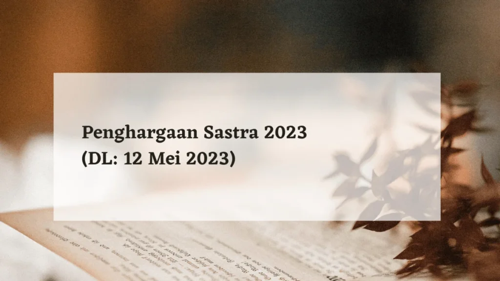 Sejarah penghargaan sastra indonesia 2000-2026: Era Kolaborasi Internasional (2019‑2023)
